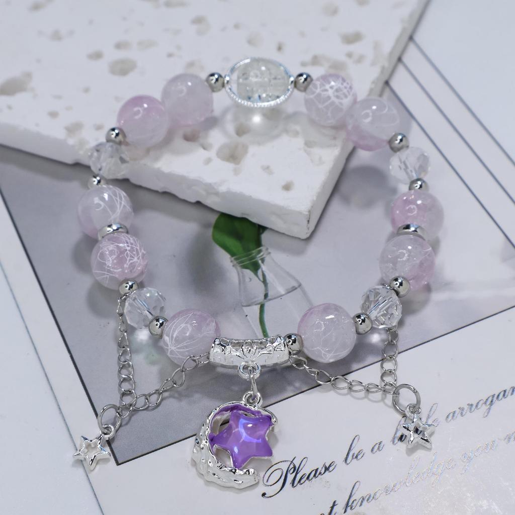 Mori Style Mermaid Crystal Bracelet – Versatile Niche Design for Women, Ideal for Students and Best Friends