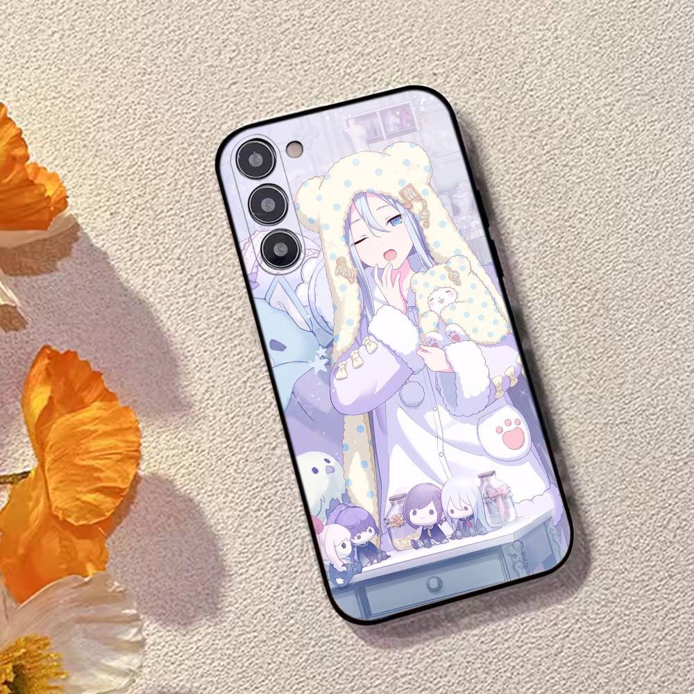 Game Project S-SEKAI Y-Yoisaki Kanade Phone Case For Samsung Galaxy A73,A72,A71,A70,A53,A52,A51,Soft Silicone Black Cover