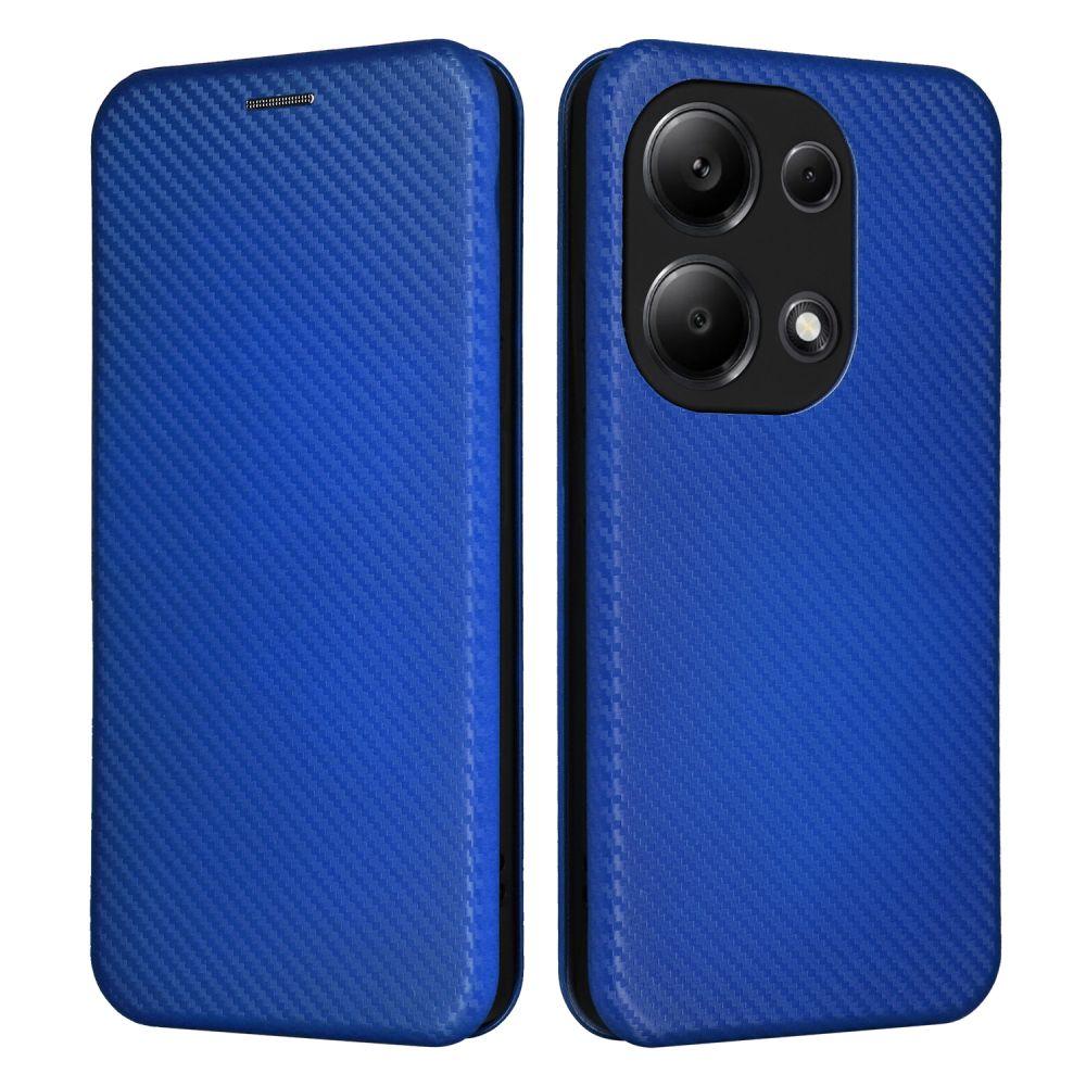 Carbon Fibre Flip Cover Leather Wallet Book Case For OPPO Reno 12 Pro 11 10 9 8 7 6 5 Magnetic Close Coque