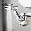 Universal Bathroom Sink Aerator Faucet Swivel Extender Built-in Filtration System And Four Gear Water Outlet 1040 Replacement Filter For Extender