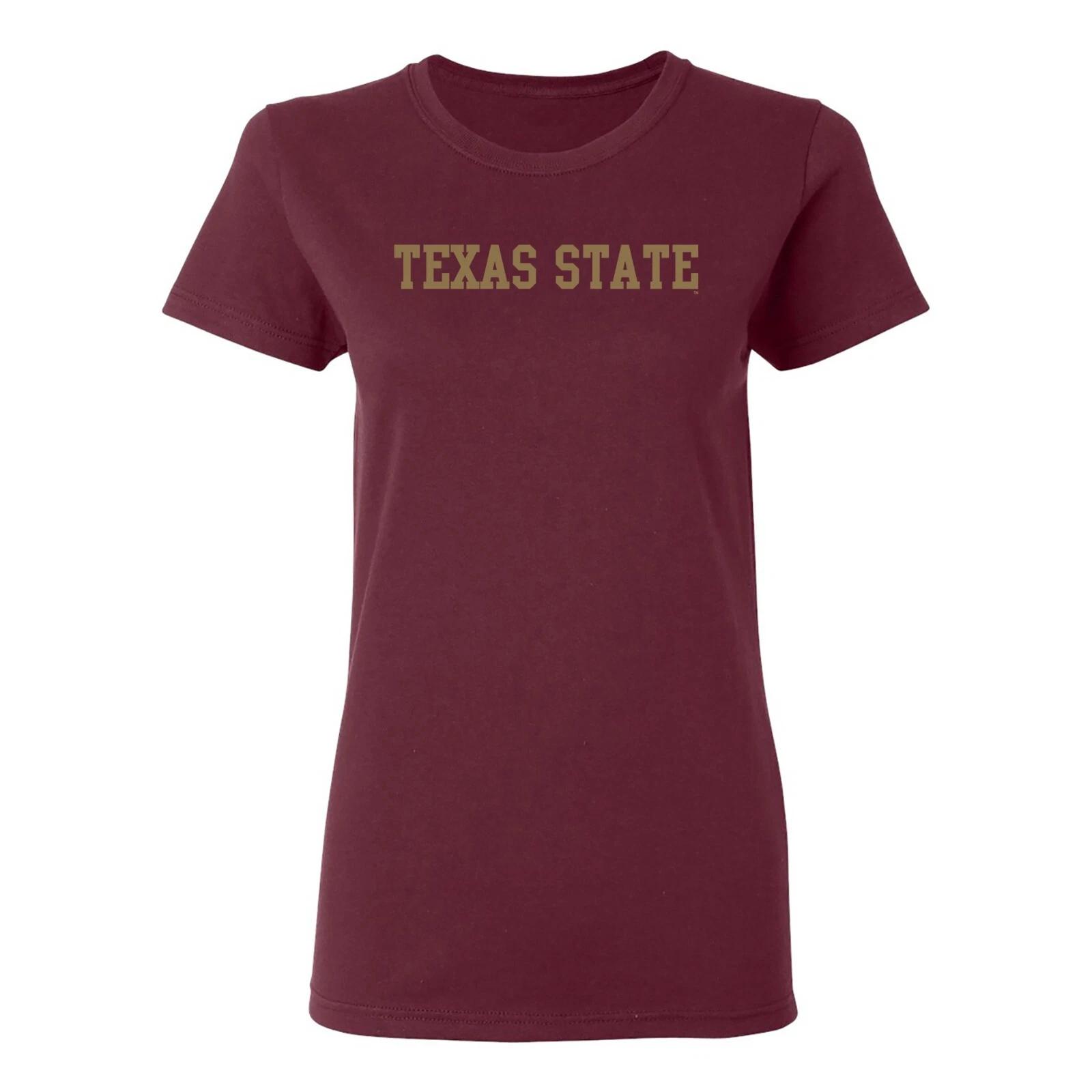 Texas State Bobcats Basic Block Women s T-Shirt L
