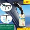 720° drehbarer Sonnenblenden-Autohalter - Universelle Auto-Halterung für iPhone, Samsung & weitere Geräte