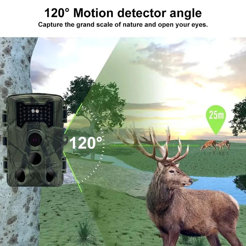 36MP 1080P Mini Hunting Trail Camera Motion Activated Night Vision Wild Surveillance Wildlife Photo Trap Cam