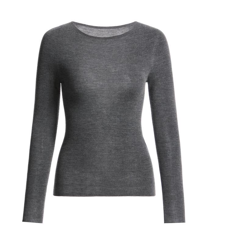 ELLASSAY Women s 99% Wool Round Neck Pullover Sweater EWD366M091DX S