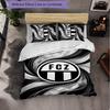 Biancheria da letto a tema FC Zürich Set 3 Pezzi Copripiumino Biancheria da letto decorativa per camera da letto per adolescenti Decorazione per la casa