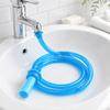 Silicone Connector Pet Bath Hose with Adjustable Nozzle Flexible Water Hose for Animal Washing and Grooming Bathing Tool