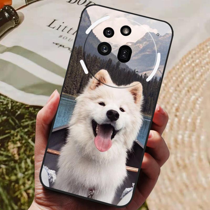 For Nothing Phone 3A Pro Case Phone3A Pro Cool Painted Silicone TPU Soft Cover for Nothing Phone 3A Pro A059P Cases Black Shells