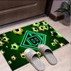 Borussia Mönchengladbach Muster Teppich, Innen-/Außenmatte, für Picknick, Spielzimmer, Schlafzimmer, Büro, Wohnzimmer, Heimdeko Teppich, Geburtstagsgeschenk