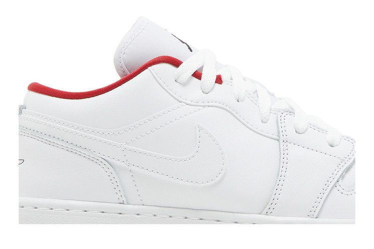 Air Jordan 1 Low GS 'White Gym Red'
