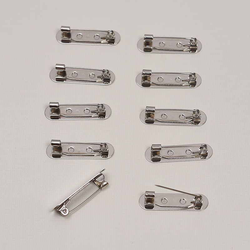 

Самодельная брошь-булавка с пряжкой, ручная работа, материалы для изготовления украшений своими руками, основа-диск, опора, значок, корсаж, значок на кнопке Oval bottom long pin 3cm (10 Pack)