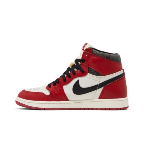 

Air Jordan 1 Retro High OG Chicago Lost Found DZ5485-612 EU 35.5 чорний/червоний
