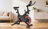 Formill QK101 Indoor Cycling Bike - Home Exercise Bike with LCD Display, 6kg Flywheel, 5-Level Adjustable Seat for Cardio Workout