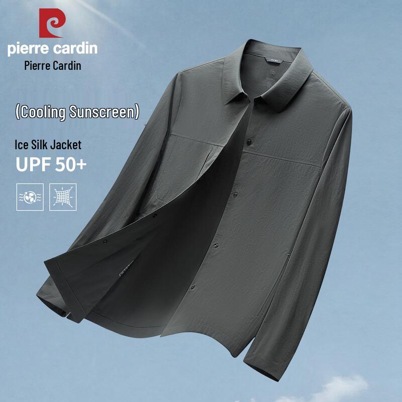 Pierre Cardin Men's UPF50+ Lightweight Cooling Sun Protection Jacket