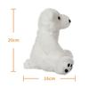 Apricot Lamb White Polar Bear Plush Soft and Fluffy White Polar Bear for Boys and 20cm Toy, Cute, Girls,