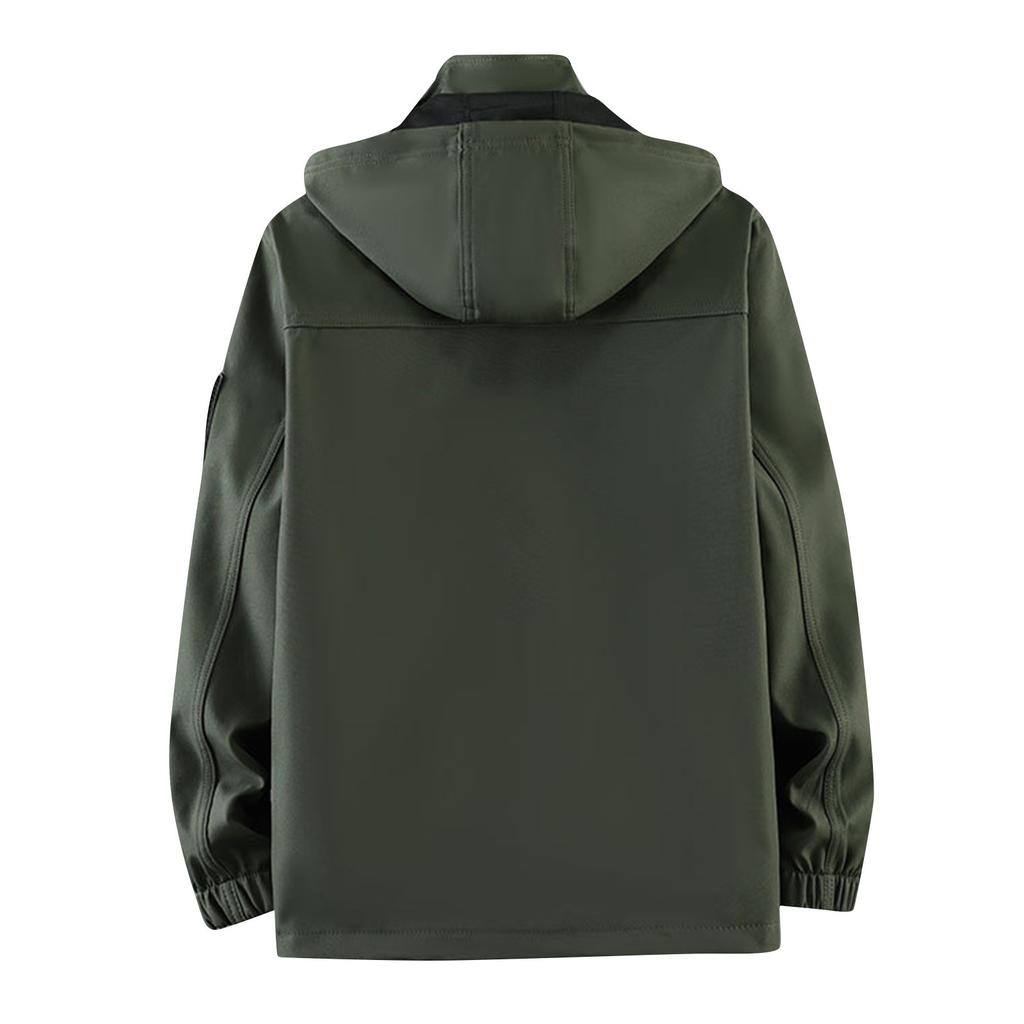 Men's Outdoor Sports Suit Waterproof Jacket Men's Mountaineering Suit With Hood