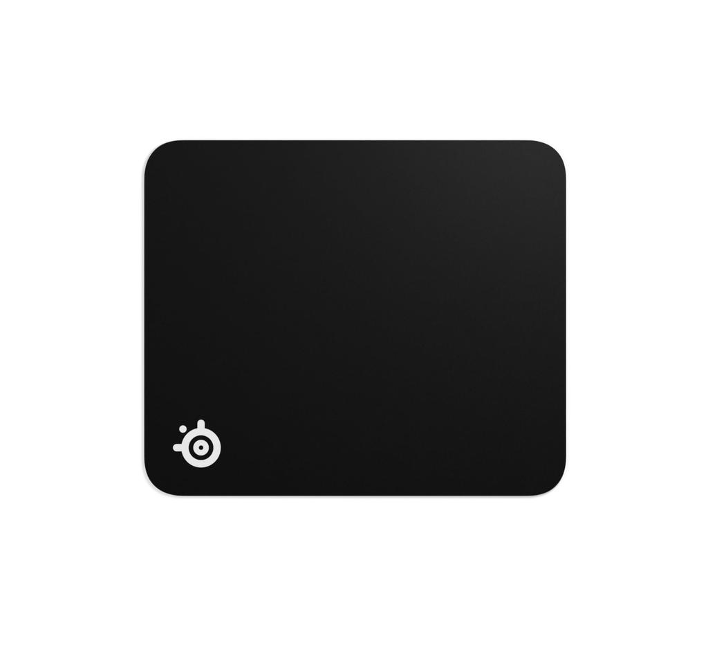SteelSeries Gaming Mouse Medium 32cm x 27cm x QcK 63004 Pad, Cloth, Size, Black, 0.2cm,