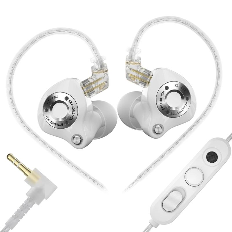 Wide Band Dynamic Driver In Ear Cord Headphones With Replaceable Cable For Audiophiles