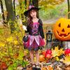 Children's Witch and Princess Halloween Costume Dress