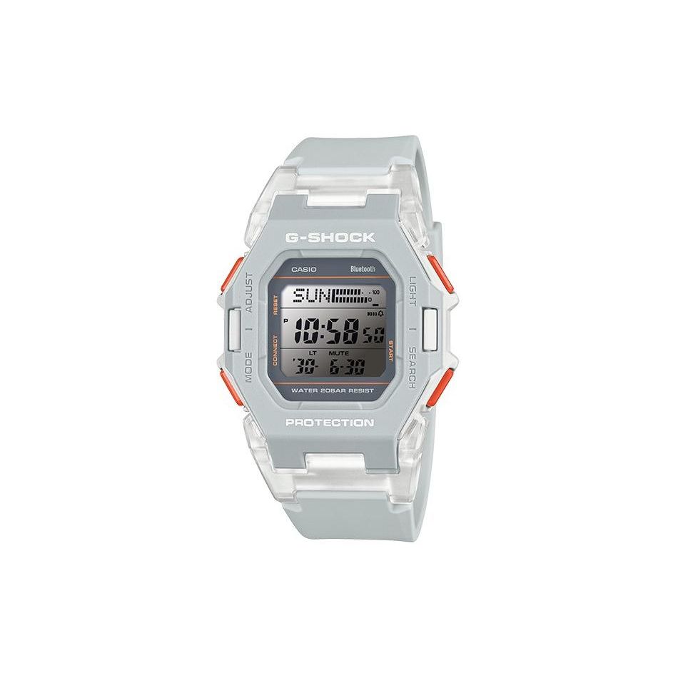 

Casio 200 Meter Water Resistant Quartz Movement Resin Strap Watch Unisex Watches Gray GD-B500S-8 Gray Dial