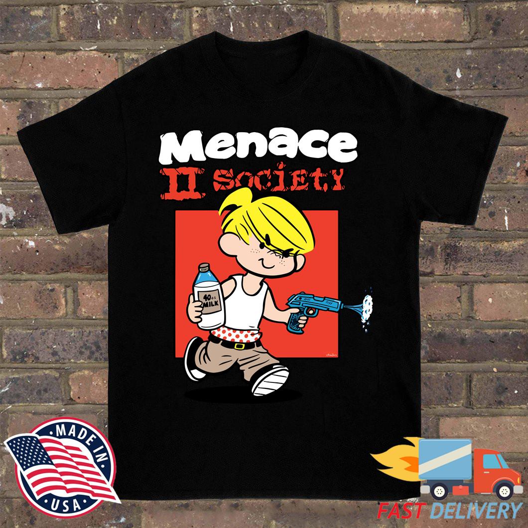 Menace To Society Dennis the Menace Unisex T-Shirt S-4XL S
