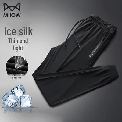 Men's Ice Silk Quick Dry Casual Pants