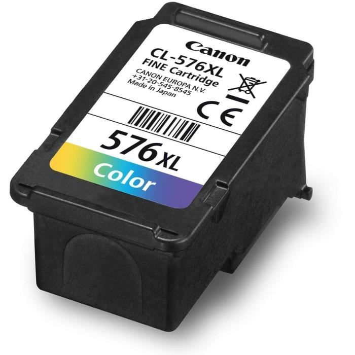 Ink Cartridge - CANON - CL-576XL - Multicolor - High Yield - 300 Pages