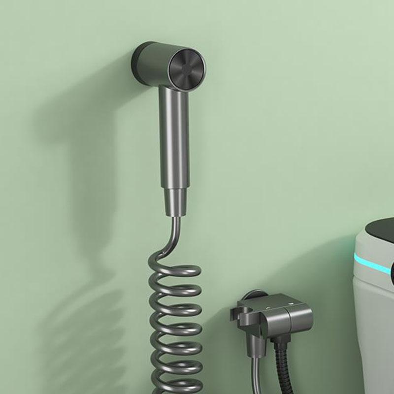 Grey/White Toilet Bidet Faucet Set Wall-mounted Sprayer Shower Faucet Nozzle Bathroom Toilet Flusher Bathe Clean Washer Tap