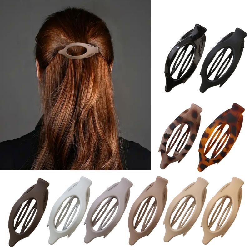 Stylish Plastic Resin Hair Claw For Different Hairstyles Lightweight Hair Accessory For Daily Use And Special Event