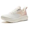 Anta Light Cloud Fabric Cushioning Slip Resistant Low Top Running Shoes Women's White 122345530-1
