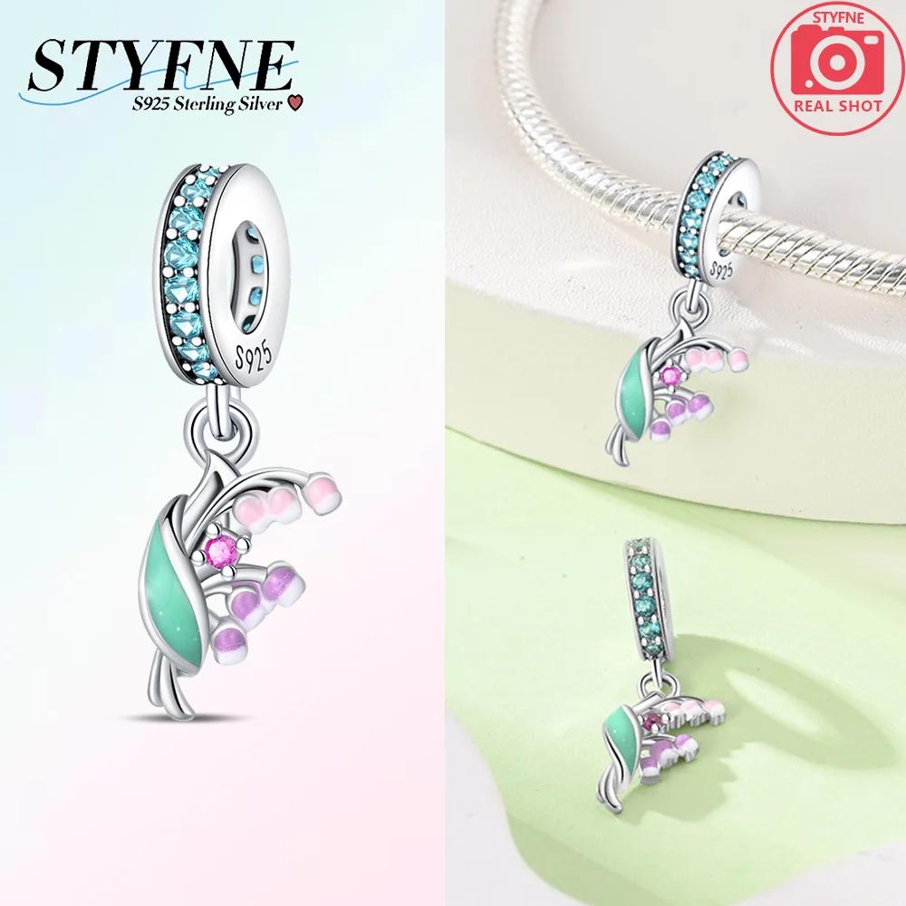 Copper Tulips Sunflowers Carnations Beads Charms Fit Diy Original Bracelets Necklaces For Women Jewelry Gift