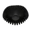 Decorative Bowl Resin Ruffle Bowl Modern Home Decor Centerpiece Fluted Scalloped Bowl for Fruit Key Jewelry