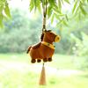 Lucky Horse Plush Ornament Realistic Horse Toy with Hanging Strap Year of The Horse Zodiac
