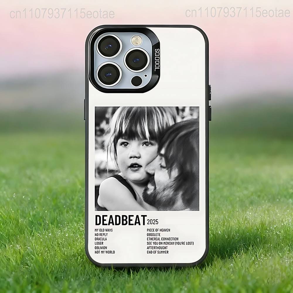 Deadbeat T-Tame I-Impala Pouzdro na telefon Pro iPhone 17,16,15,14,13,12,11,Pro,XS,Max,Plus,Mini,SE4,E Černý Matný Nárazuvzdorný Kryt