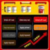 Allgll No-Sanding Water-Based Rust-Proof Metal Paint