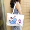 Group One-shoulder Leather Bag Tote Bag One-shoulder Bag PU Large Capacity  Cartoon