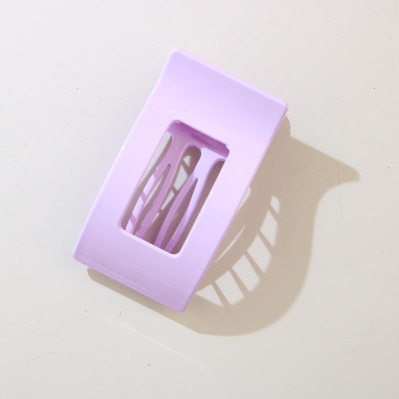 1 Simple Square Grip ClipSuitable All Seasonssuitable Daily Stylinghair Carefirm Gripdurable Materialsuitable Various Hairstyles