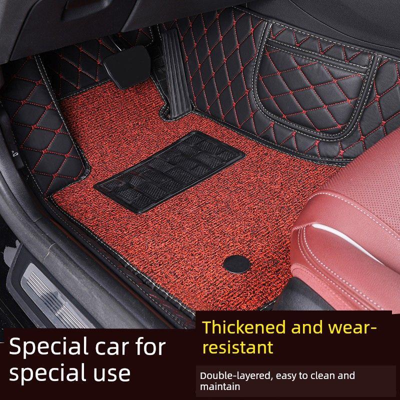 Roewe Marvelx Rx8 Driver's Cabin Floor Mat Single-Piece Silk Loop Mat Specifically for the Driver's Seat, Full Surround Car Floor Mat