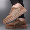 Fashion Men's Casual Shoes 2024 New Mens Hiking Flats Designed Retro Trendy Walking Shoes All-match Wear-resistant Male Footwear