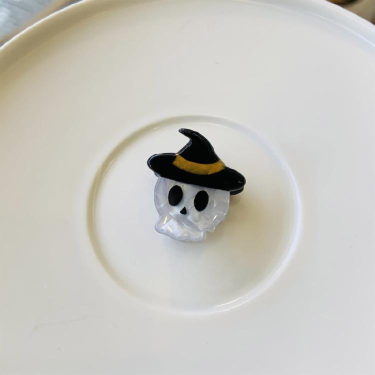 Skull/Bat Hair Claw Crab Hair Clip Punk Halloween Party Props Hair Shaping Tool