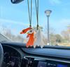 Korekaou Car Decor Changing Color Roast Duck Pendant Car Interior Cute Decoration Hanging Car