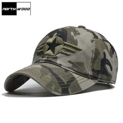 Berretto da baseball da uomo Cappello da papà per uomo Cappellino snapback mimetico