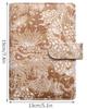 A6 Vintage embossed PU piele DIY Binder notebook copertă jurnal agendă planificator hârtie copertă școală papetărie