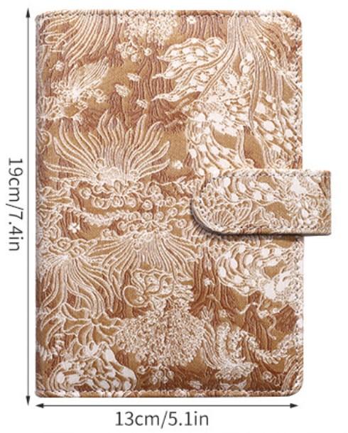 

Формат А6, винтажная тисненая искусственная кожа, переплет, обложка для блокнота, ежедневник, ежедневник, бумажная обложка для школьных канцелярских принадлежностей A6