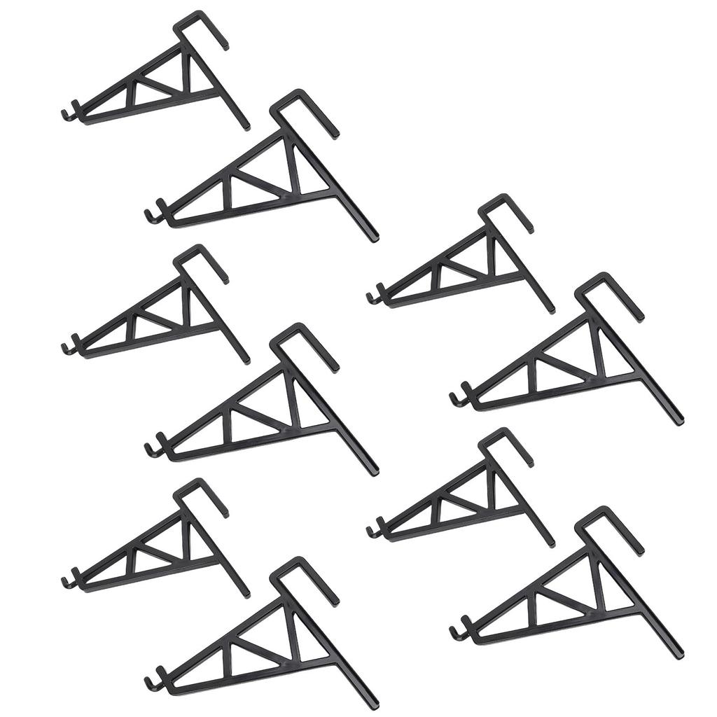 10pcs Beekeeping Bracket Rack Plastic Bee Frame Holder Stand Beekeeping Equipment Beekeeping Supplies Tool for Beekeepers
