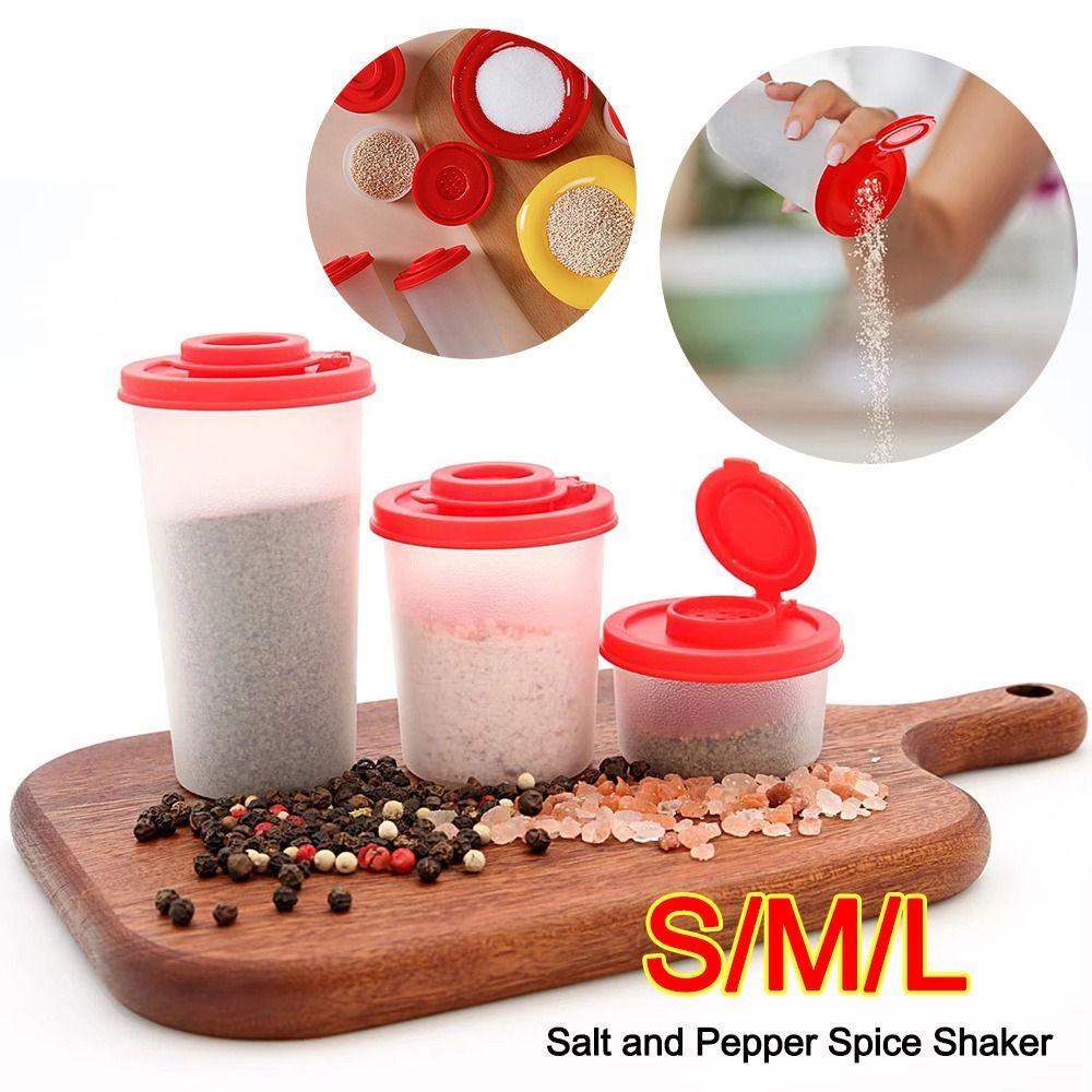 Dustproof Salt and Pepper Spice Shaker Mini Seasoning Tools Durable Seasoning Jar  Kitchen