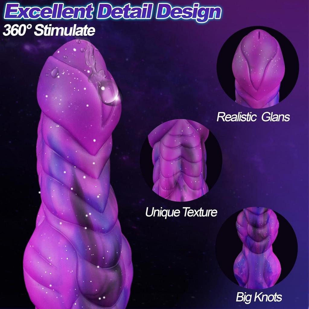 Extrem Großer Realistischer Analplug für Hintertür-Vergnügen und Weibliche Masturbation - SM Erotisches Spielzeug