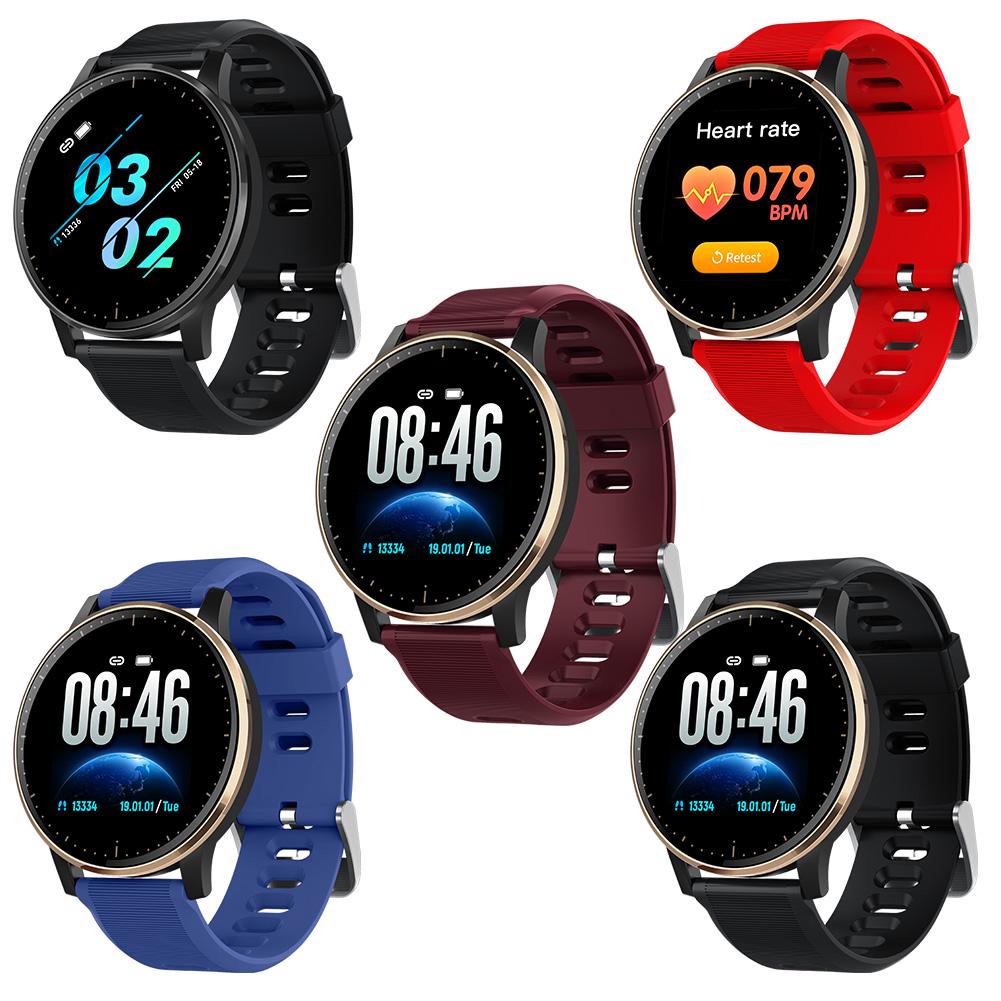 

Q20 Водонепроницаемый IP67 Полный сенсорный экран Сердечный ритм Монитор сна Смарт-браслет