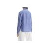 Polo Ralph Lauren Striped Logo Button Long Sleeve Shirt Women shirts Blue 211935130-005