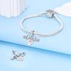 Copper Love My Sister Charm Forever Boy Girl Pendant Jewellery Fit Original Bracelet For Women Diy Gift
