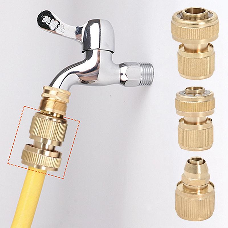 Hose Quick Connect 1/2" 3/4" Watering Water Hose Pipe Tap Adaptor Garden Hose Connector for Watering Irrigation